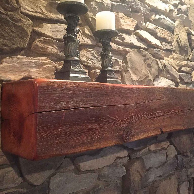 Barnwood Mantel