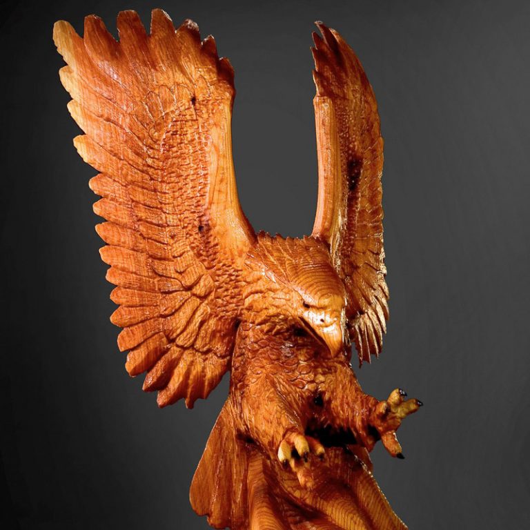 Carved Eagle Landing