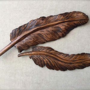 Carved Feathers