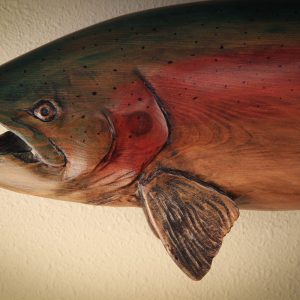 Carved Rainbow Trout 1.